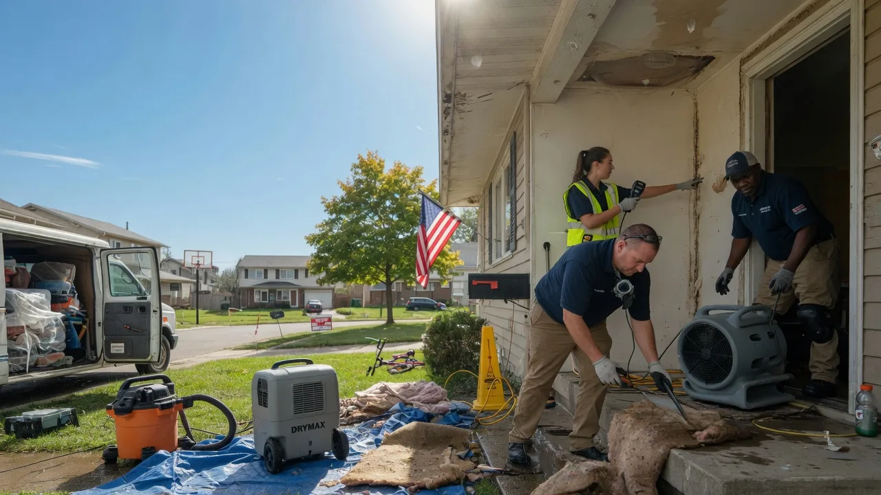 Water Damage Restoration in Madison, SD near me
